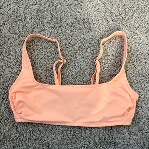 Peach Bikini Top